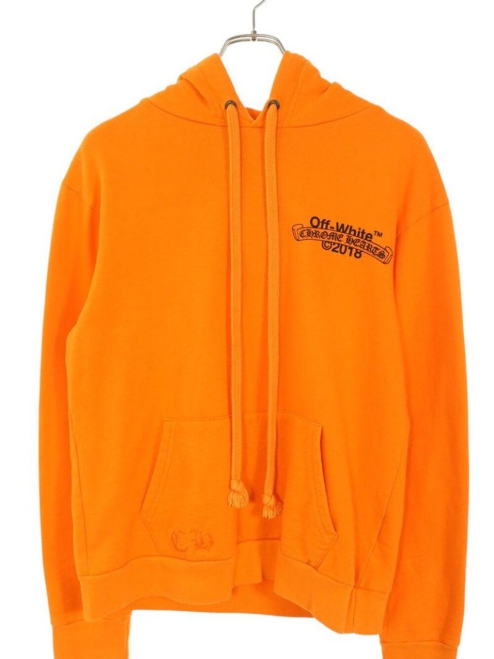 Chrome Hearts Off White Off-white HD Plvr Off Logo Print Pullover Hoodie